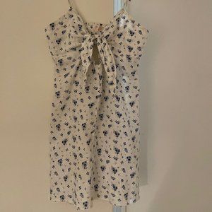 Lottie Moss Tie Front shift dress, M